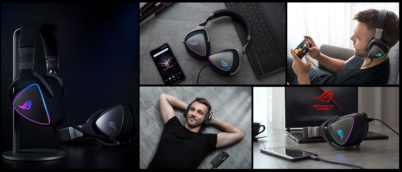 Игровая гарнитура Asus ROG Delta 90YH00Z1-B2UA00 (Black) купить в интернет-магазине icover