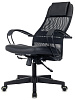 Кресло руководителя Бюрократ CH-NOVA LUX сетка/ткань/экокожа/пластик (Black) купить в интернет-магазине icover