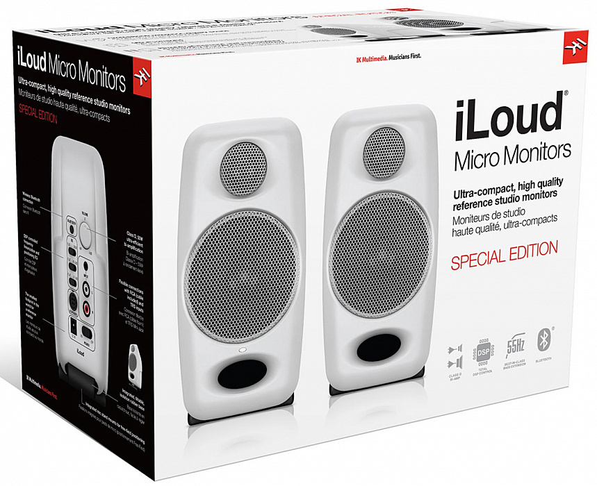 Студийный монитор IK Multimedia iLoud Micro Monitor (White) купить в интернет-магазине icover