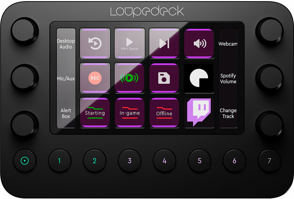 Консоль для стриминга Loupedeck Live (Black) купить в интернет-магазине icover