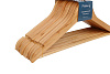 Вешалка-плечики для одежды Ridberg Wood 10 шт. (Brown) купить в интернет-магазине icover