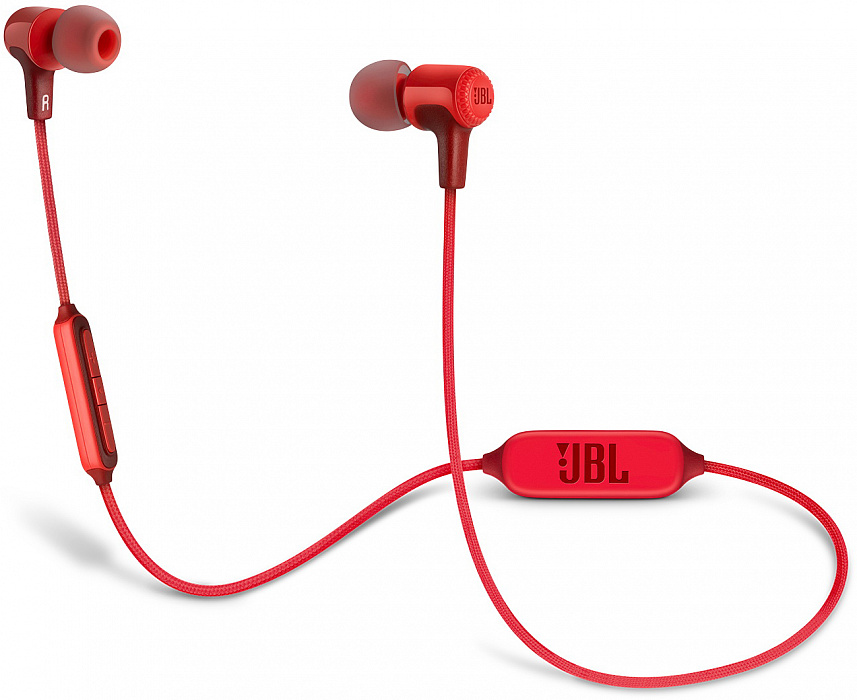 Внутриканальная Bluetooth-гарнитура JBL E25 (Red) купить в интернет-магазине icover