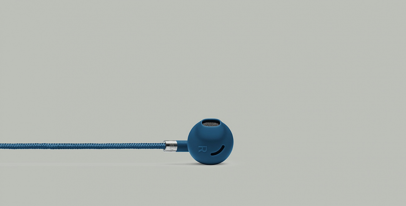 Наушники-вкладыши с микрофоном Urbanears Sumpan (Indigo) купить в интернет-магазине icover