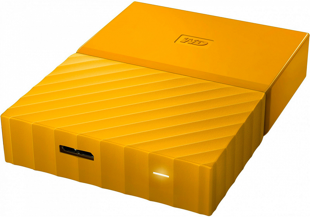 Внешний жесткий диск Western Digital My Passport 2.5" USB 3.0 4Tb HDD WDBUAX0040BYL-EEUE (Yellow) купить в интернет-магазине icover