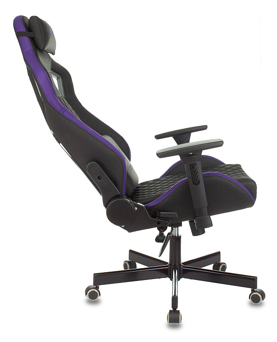 Игровое кресло Бюрократ Knight Outrider (Black/Purple) купить в интернет-магазине icover
