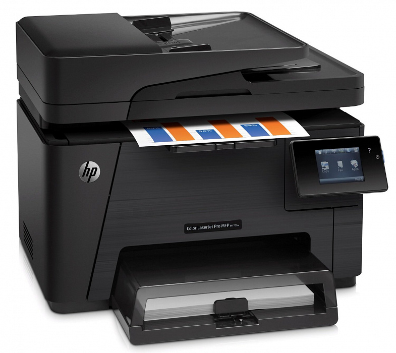Цветное лазерное МФУ HP Color LaserJet Pro MFP M177fw CZ165A (Black) купить в интернет-магазине icover
