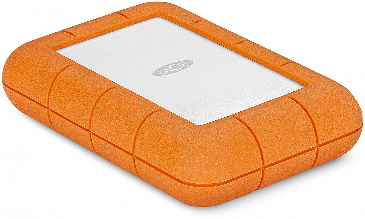 Внешний жесткий диск LaCie Rugged RAID Pro 4Tb USB-C STGW4000800 (Orange) купить в интернет-магазине icover