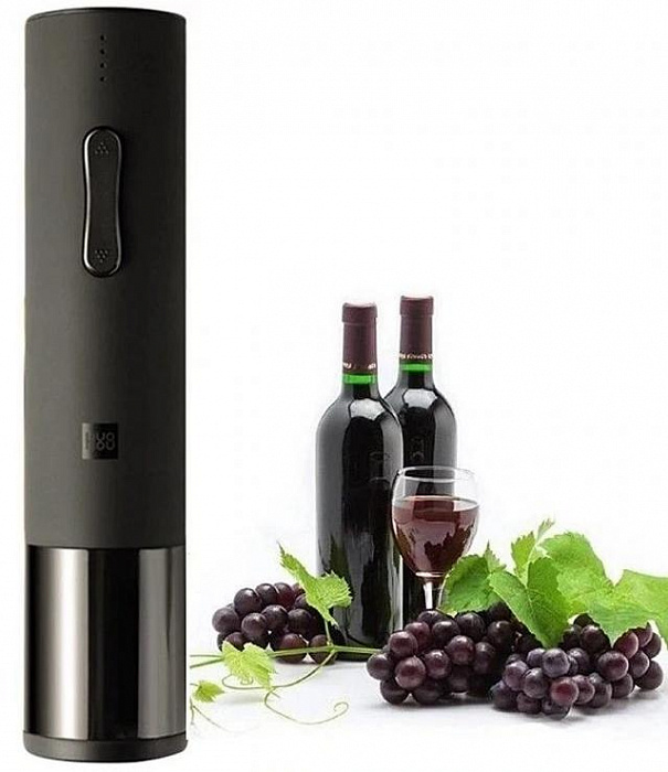 Электрический штопор с базовым набором аксессуаров Xiaomi Huo Hou Electric Wine Bottle Opener HU0047 (Black) купить в интернет-магазине icover
