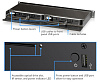 Sonnet RackMac mini (RACK-MIN-2X) - корпус для монтажа 2 Mac mini в серверную стойку (Black) купить в интернет-магазине icover