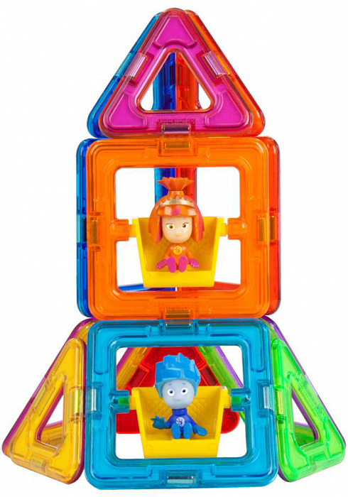 Магнитный конструктор Magformers Fixie Wow Set (770001) купить в интернет-магазине icover