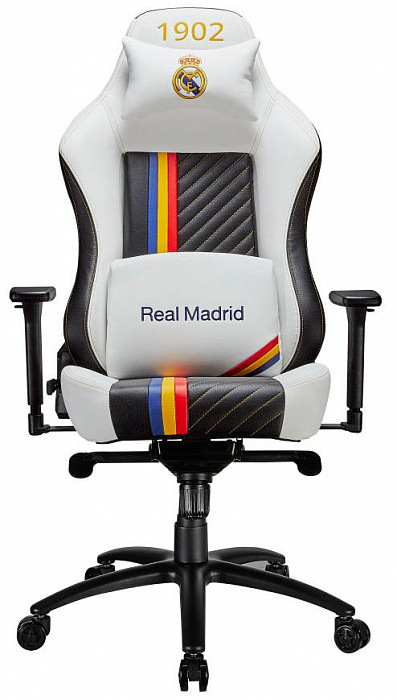Игровое кресло Tesoro Real Madrid MB730-RM (White) купить в интернет-магазине icover