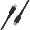 Кабель для iPhone, iPad Belkin Boost Charge USB-C/Lightning 1m CAA003bt1MBK (Black) купить в интернет-магазине icover