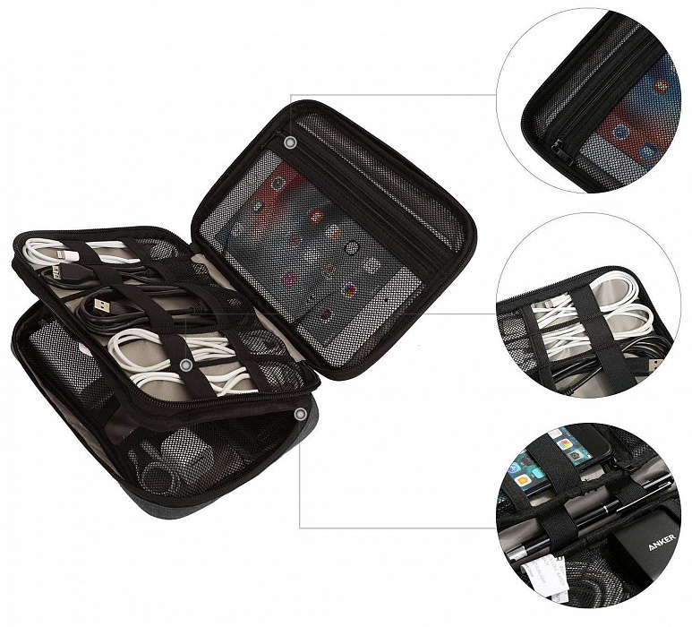 Органайзер Bagsmart Travel (Black) купить в интернет-магазине icover