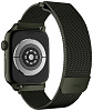 Ремешок Uniq Dante Strap Mesh Steel (45MM-DANGRN) для Apple Watch 42/44/45 mm (Green) купить в интернет-магазине icover