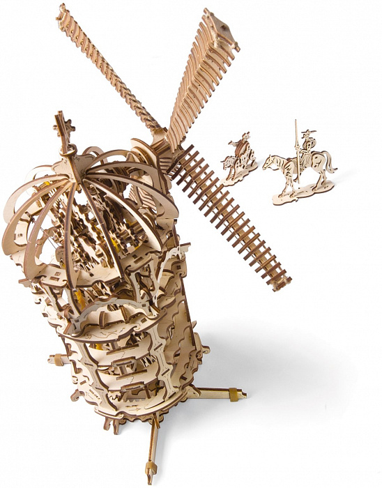 3D-пазл UGears Мельница-Башня (70055) купить в интернет-магазине icover