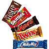 Ассорти ClassicMix N2 драже M&M's Шоколад (45г), Skittles Фрукты (38г), шоколадный батончик Mars (50г), Twix (55г), MilkyWay (26г) купить в интернет-магазине icover