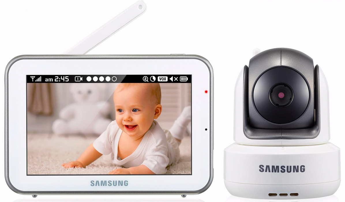 Видеоняня Samsung SEW-3043WPX2 на 2 камеры (White) купить в интернет-магазине icover