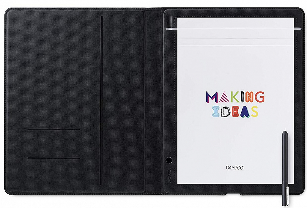 Графический планшет Wacom Bamboo Folio A4 CDS-810G (Black) купить в интернет-магазине icover