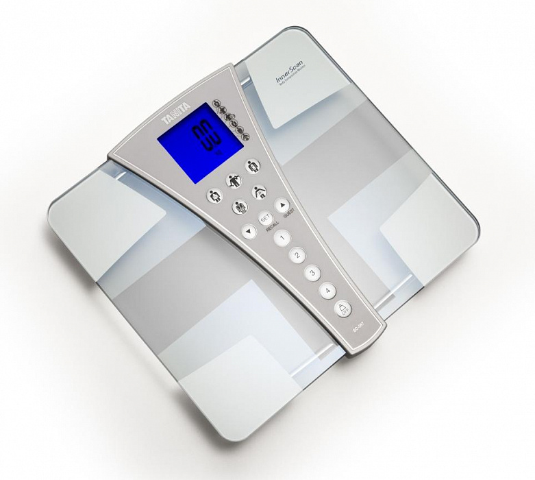 Напольные весы с анализатором жировой массы Tanita BC-587 (Silver) купить в интернет-магазине icover