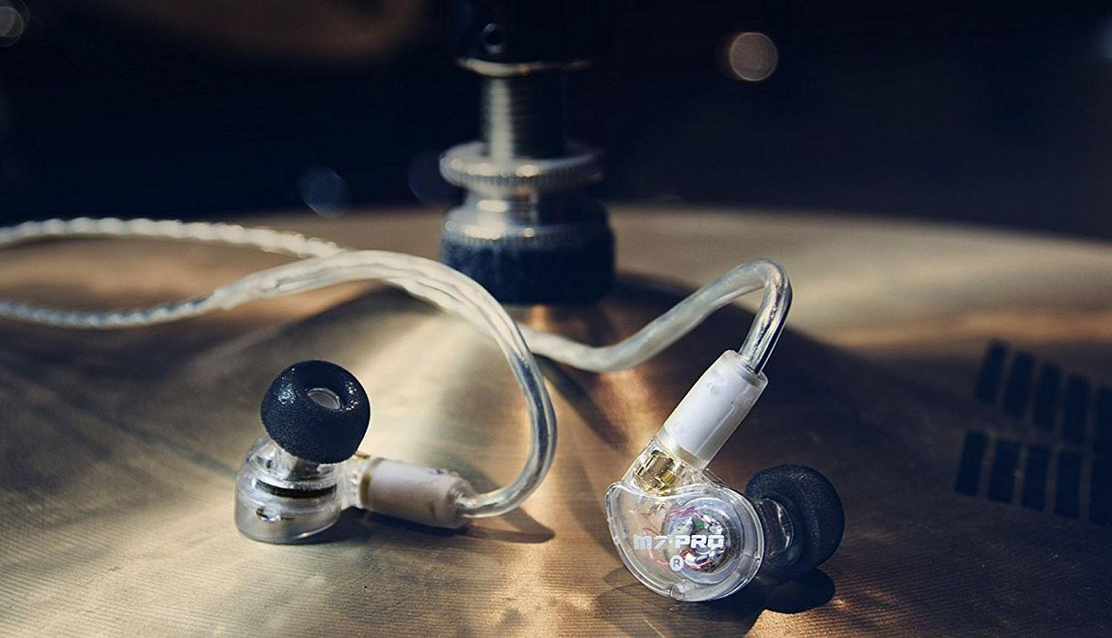 Внутриканальные наушники MEE audio M7 Pro (M7PRO-CL) с микрофоном (Clear) купить в интернет-магазине icover