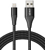 Кабель Anker PowerLine+ II (A8453H13) Lightning 1.8 m (Black) купить в интернет-магазине icover