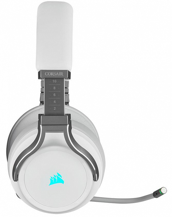 Игровая гарнитура Corsair Gaming Virtuoso RGB Wireless CA-9011186-EU (White) купить в интернет-магазине icover