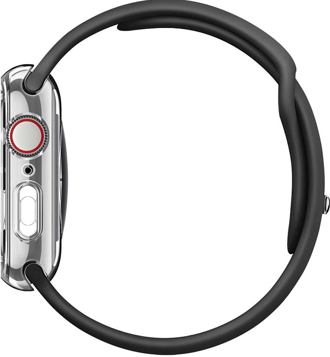 Чехол Spigen Liquid Crystal (ACS04195) для Apple Watch 40/41mm (Clear) купить в интернет-магазине icover