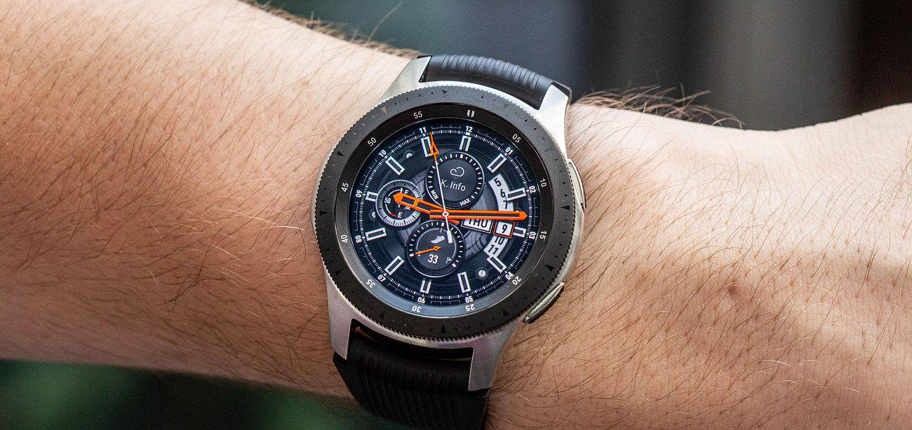 Умные часы Samsung Galaxy Watch 46mm (Silver) купить в интернет-магазине icover