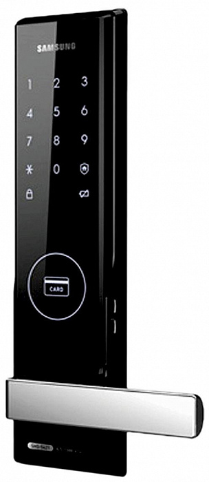 Электронный дверной замок Samsung SHS-H505 двухригельный (Black) купить в интернет-магазине icover