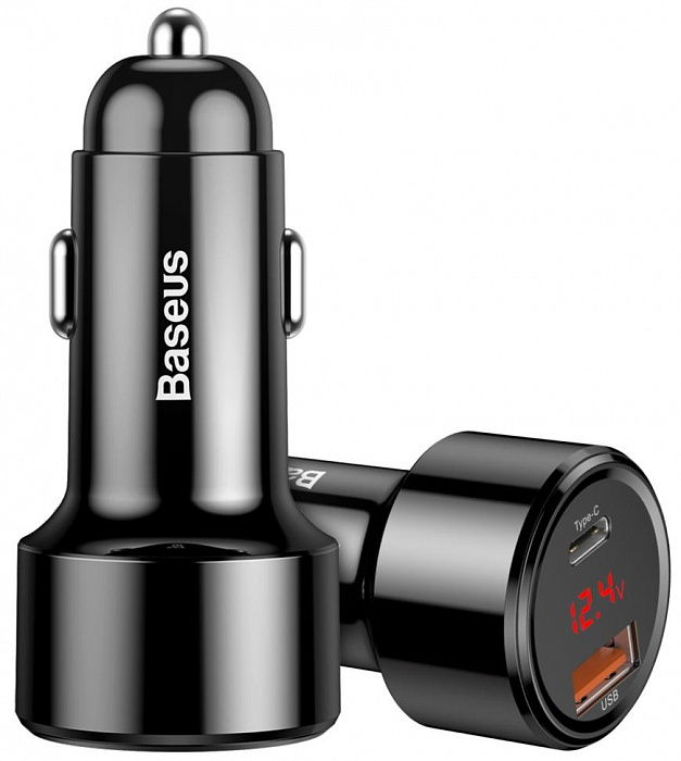 Автомобильное зарядное устройство Baseus Magic Series CCMLC20C-01 (Black) купить в интернет-магазине icover