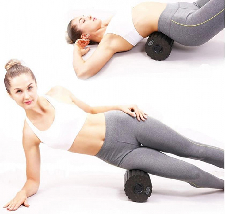 Массажный ролик GESS Ufit (Black) купить в интернет-магазине icover