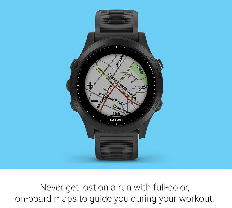 Спортивные часы Garmin Forerunner 945 010-02063-01 (Black) купить в интернет-магазине icover