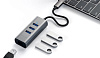 USB-концентратор Satechi Aluminum USB 3.0 Hub & Ethernet ST-TC2N1USB31AM (Space Gray) купить в интернет-магазине icover