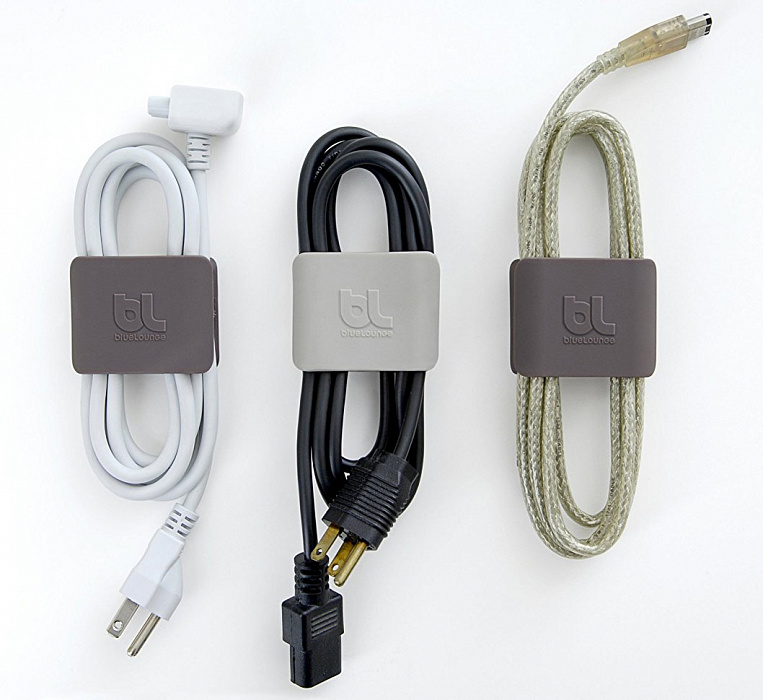 Клипсы-держатели для проводов Bluelounge CableClip Large BLUCC-LG (Grey/White) купить в интернет-магазине icover