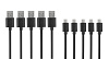 Aukey 5-Pack (CB-D5) - набор кабелей USB/Micro USB (Black) купить в интернет-магазине icover