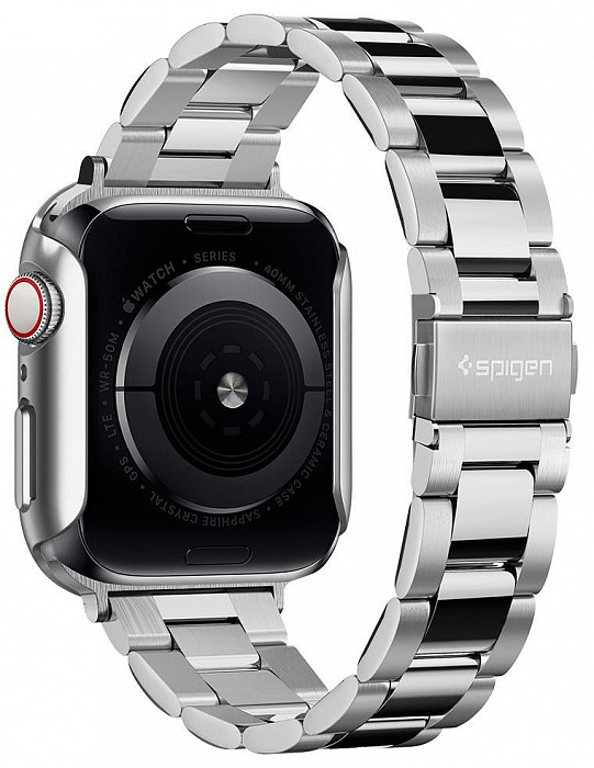 Чехол Spigen Thin Fit (ACS02957) для Apple Watch Series SE/4/5/6 44 mm (Graphite) купить в интернет-магазине icover