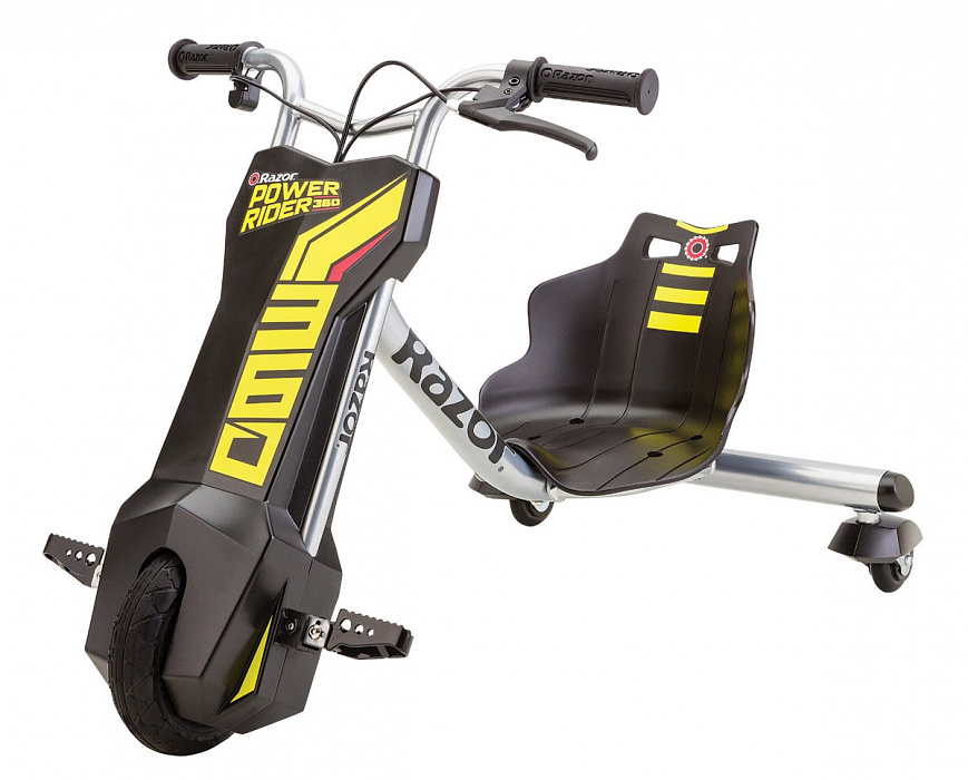 Razor PowerRider 360 (20905) - электрокарт (Black) купить в интернет-магазине icover