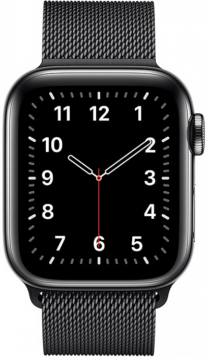 Ремешок Apple Milanese Loop (MTU12ZM/A) для Apple Watch SE/6 40 mm (Space Black) купить в интернет-магазине icover
