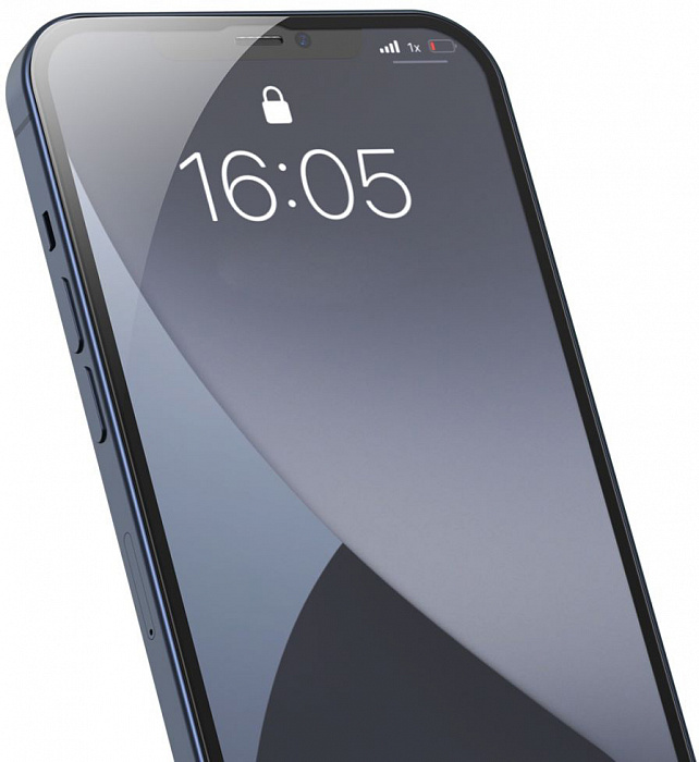 Защитное стекло Baseus Curved-screen Tempered 0.23mm (SGAPIPH61P-PE01) для iPhone 12/iPhone 12 Pro (Black) купить в интернет-магазине icover