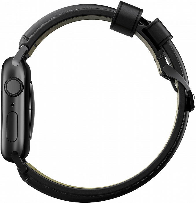 Ремешок Nomad Shell Cordovan (NM1A48BT00) для Apple Watch Series SE/6/2/3/4 42/44 mm (Black) купить в интернет-магазине icover