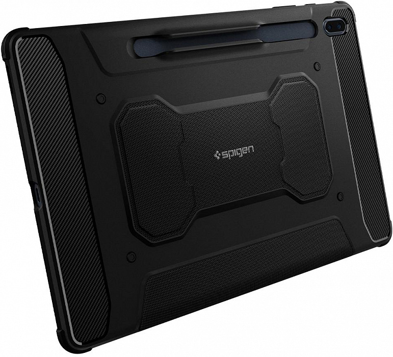 Чехол Spigen Rugged Armor Pro (ACS03007) для Samsung Galaxy Tab S7 FE 5G (Black) купить в интернет-магазине icover