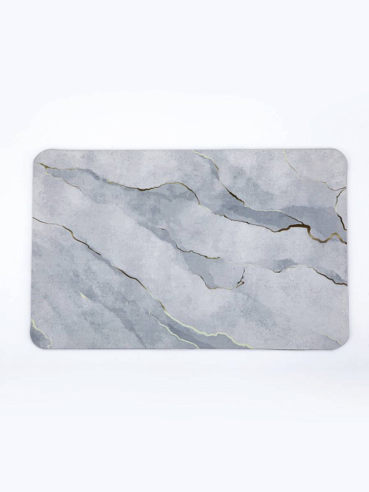 Коврик для ванной Ridberg 60x40 см (White Marble) купить в интернет-магазине icover