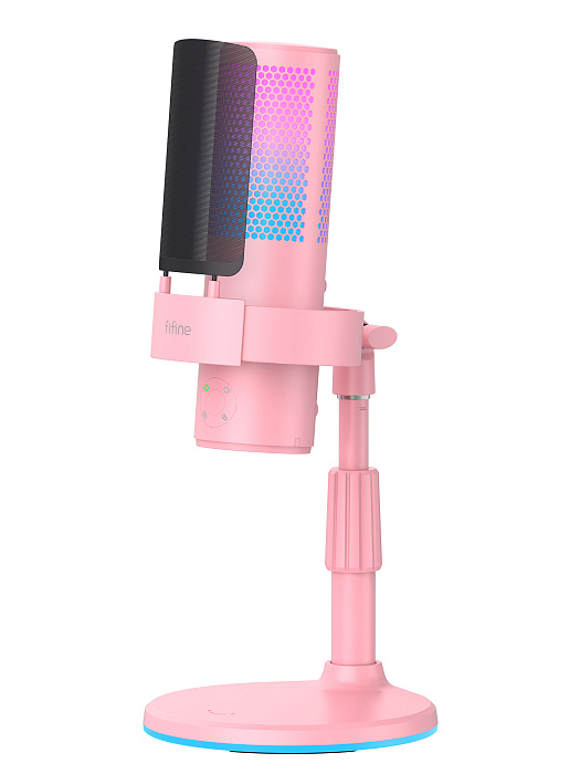 Конденсаторный USB-микрофон Fifine AmpliGame A9SP (Pink) купить в интернет-магазине icover
