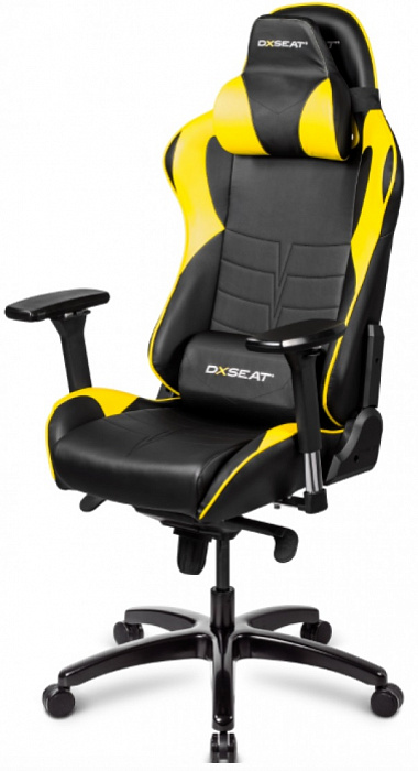 DXseat V75/XY - компьютерное кресло (Yellow) купить в интернет-магазине icover