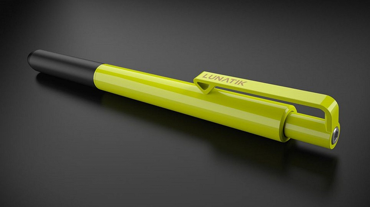 LunaTik Polymer Touch Pen - стилус для iPad/iPhone (Yellow) купить в интернет-магазине icover