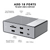 USB-хаб HyperDrive GEN2 USB-C 18-in-1 (Silver) купить в интернет-магазине icover