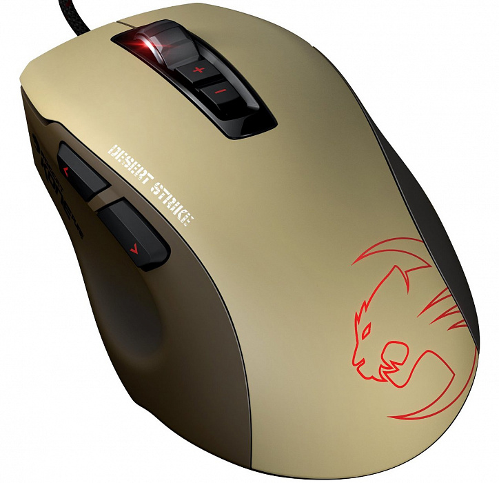 Roccat Kone Pure Military (ROC-11-713) - игровая мышь (Desert Strike) купить в интернет-магазине icover