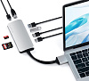 Адаптер Satechi Type-C Dual Multimedia Adapter ST-TCDMMAS (Silver) купить в интернет-магазине icover