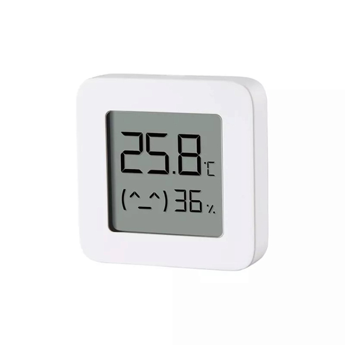 Датчик температуры и влажности Xiaomi Mi Temperature and Humidity Monitor 2 (NUN4126GL) купить в интернет-магазине icover
