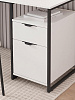 Стол письменный лофт RIDBERG NEVADA  (White/Black) купить в интернет-магазине icover
